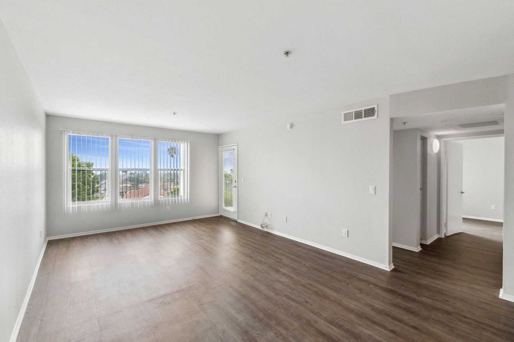 Apartment Living Room at Harvard Yard Apartments